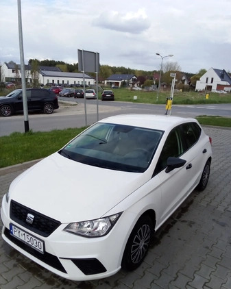 Seat Ibiza cena 34900 przebieg: 97200, rok produkcji 2018 z Poznań małe 46